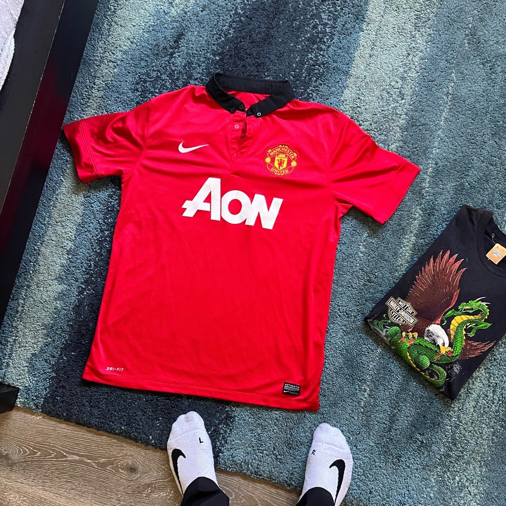 Vintage Manchester United jersey